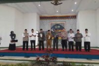 Pembukaan festival seni religi di Islamic Center Ciamis.