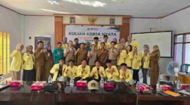 Penyuluhan program PTSL di Desa Sukaraharja Kecamatan Lumbung.