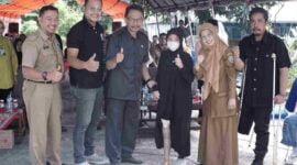 Kepala Pelaksana Baznas Ciamis, Amas Tamsis, S.Ag (Ketiga dari kiri).