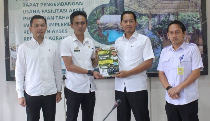 Rapat Kegiatan Pengembangan Usaha dan Fasilitasi Akses Pemasaran Reforma Agraria Fase Ketiga.