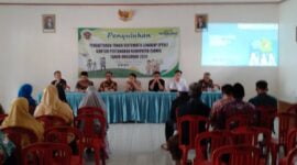 Penyuluhan program PTSL di Desa Sindangsari, Kecamatan Kawali.