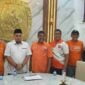 Presiden Partai Buruh, Said Iqbal saat bertemu dengan pimpinan KPU RI.