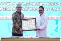 ATR/BPN menerima penghargaan dari Arsip Nasional Republik Indonesia (ANRI)