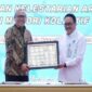 ATR/BPN menerima penghargaan dari Arsip Nasional Republik Indonesia (ANRI)