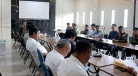 Rapat Koordinasi PTSL Terintegrasi Tahap II Tahun 2024 di Aula Kantor Pertanahan.