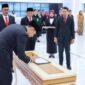 Menteri ATR/BPN, AHY melantik Dirjen PPTR.