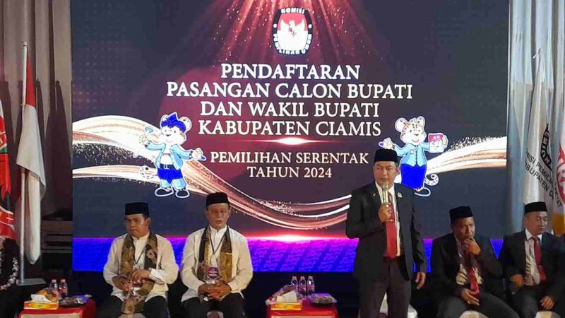 Pendaftaran calon pasangan Bupati dan Wakil Bupati Ciamis diperpanjang.