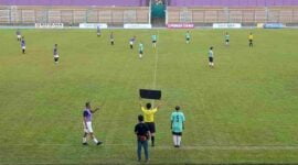 Turnamen Sepakbola antar SKPD di Stadion Galuh Ciamis.