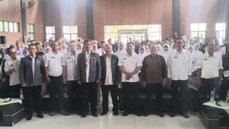 Penutupan Program Pendidikan Guru Transformatif Angkatan III di Aula Disdik Ciamis, Rabu (4/9/2024).