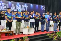 Menteri ATR/BPN AHY hadiri pertanfingan dalam rangka HANTARU.