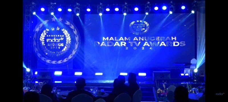 Malam Anugerah Radar TV Award 2024 di Hotel Santika Tasikmalaya, Rabu malam (11/9/2024).