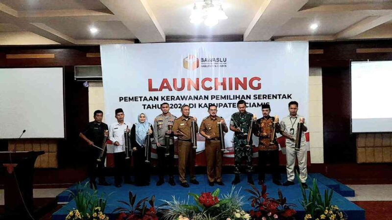 Launching pemetaan kerawanan Pilkada 2024.