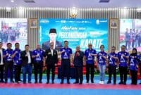 Menteri ATR/BPN AHY buka turnamen karate.