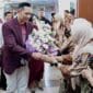 Menteri ATR/BPN AHY tiba di Surabaya.