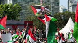 Aksi bela palestina.