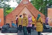 Ciamis Batik Festival 2024 di Situs Karangkamulyan.