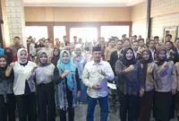 Sosialisasi pengawasan partisipatif bagi pemilih pemula.