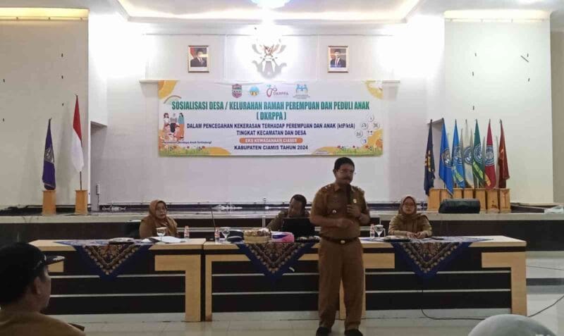 Sosialisasi Desa/Kelurahan Ramah Perempuan dan Peduli Anak.