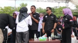 Momen pertemuan terakhir Miranti Mayangsari dengan Cawabup Ciamis, Yana Diana Putra di Taman Lokasana Ciamis pada 23 November 2024.