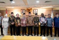 Menteri ATR/BPN Nusron Wahid bertemu dengan DPD RI.