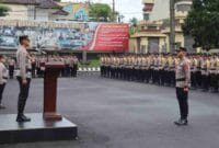 Apel Konsolidasi Polres Ciamis.