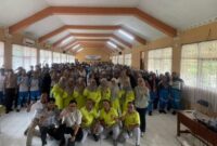 Satgaswil Jabar 88 Anti Teror menggelar kegiatan edukasi dan penguatan wawasan kebangsaan di SMAN 2 Ciamis, Jumat (29/11/2024).