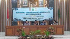 Rapat koordinasi LPTQ.