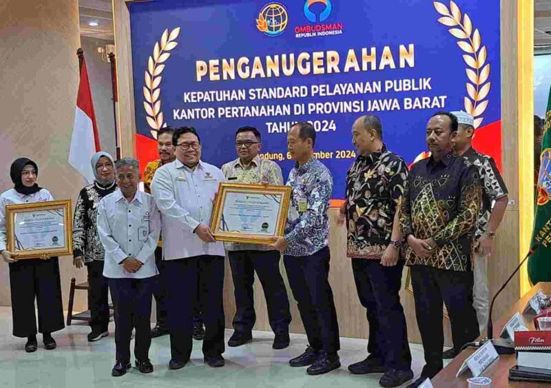 Kantor Pertanahan Kabupaten Ciamis berhasil meraih predikat 