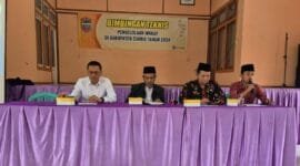 Bimtek pengelolaan wakaf.