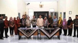 Menteri ATR/BPN, Nusron Wahid saat mengunjungi STPN.