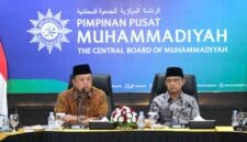 Menteri ATR/BPN, Nusron Wahid bersama Pengurus Pusat Muhammadiyah.