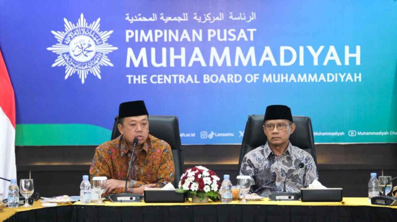 Menteri ATR/BPN, Nusron Wahid bersama Pengurus Pusat Muhammadiyah.