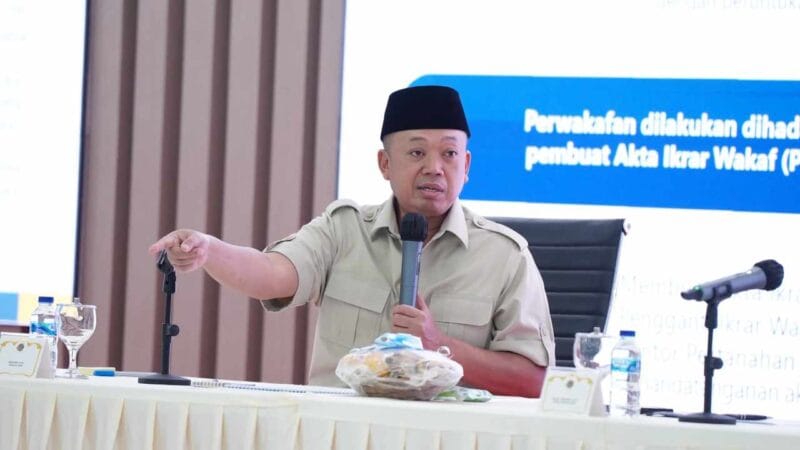 Menteri ATR/BPN, Nusron Wahid.