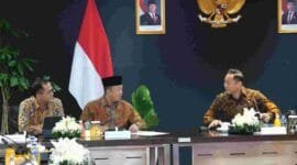 Rapat Koordinasi di Kementerian Koordinator Bidang Infrastruktur dan Pembangunan Kewilayahan, Rabu (8/1/2025).