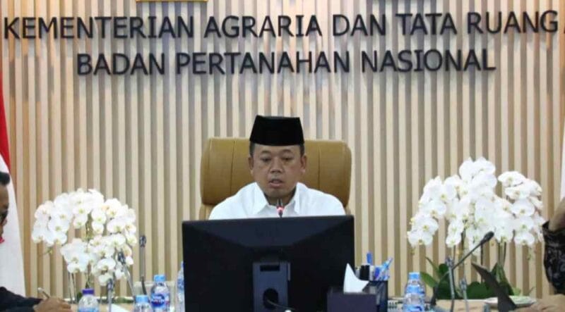 Menteri ATR/BPN, Nusron Wahid.