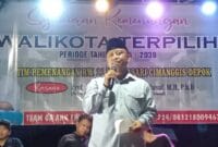 Wali Kota Depok terpilih, Drs. H. Supian Suri, MM.