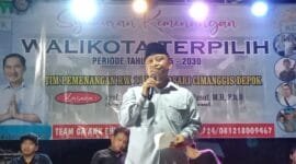 Wali Kota Depok terpilih, Drs. H. Supian Suri, MM.