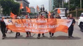 Demo KSPI dan Partai Buruh.