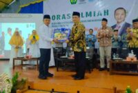 Mendikdasmen, Dr. Fajar Riza Ul Haq, M.Si berkunjung ke Ponpes Darussalam Ciamis.