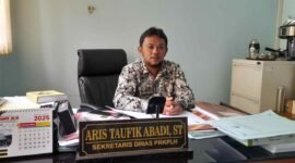 Sekretaris DPRKPLH Ciamis, Aris Taufik Abadi.