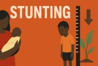 Ilustrasi stunting.