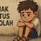 Ilustrasi anak putus sekolah, Doc Asajabar.com.