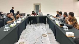 Pertemuan DPP PJS dengan Dewan Pers.