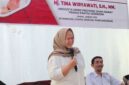 Anggota Komisi III DPRD Provinsi Jawa Barat dari Fraksi Gerindra Dapil Jabar 13, Hj. Tina Wiryawati, SH., MM.
