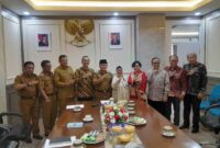 Pertemuan dan kunjungan dengan Bupati Kuningan.