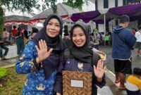 Kabid PPA DP2KBP3A Ciamis bersama Ketua Forum Anak Daerah (FAD) Ciamis.
