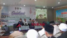 Sosialisasi penyembelihan hewan kurban.