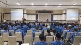 Sosialisasi penerapan jam malam bagi peserta didik.