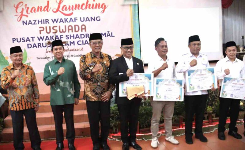 Peluncuran Puswada di Ponpes Darussalam Ciamis.
