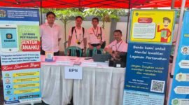 Pelayanan Kantor Pertanahan di Kecamatan Cijeungjing.